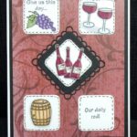 The House That Stamps Built Anything Goes Challenge ~ J2220 creation by Patti Gilliam