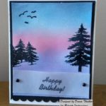 The House That Stamps Built Inspiration Palette Challenge F1920 card by Donna Thielker